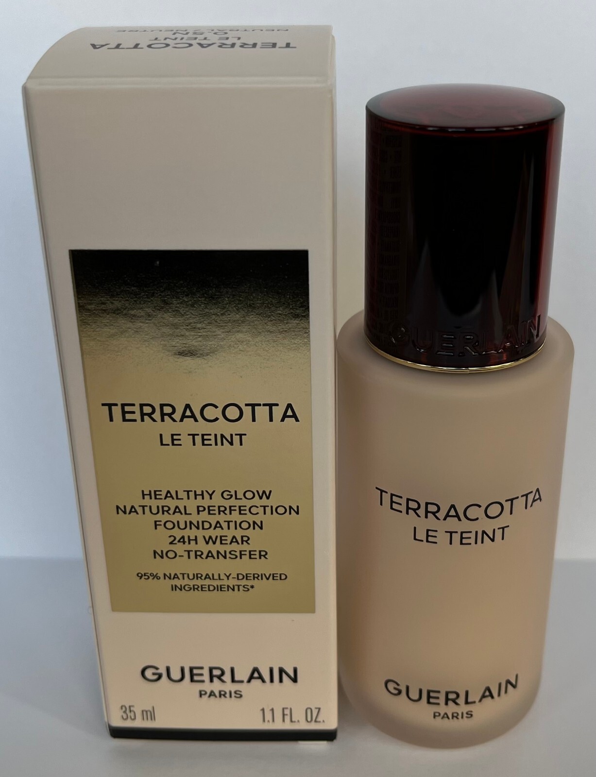 GUERLAIN Healthy Glow Natural Perfection Foundation 24H Wear No-Transfer (0.5N)