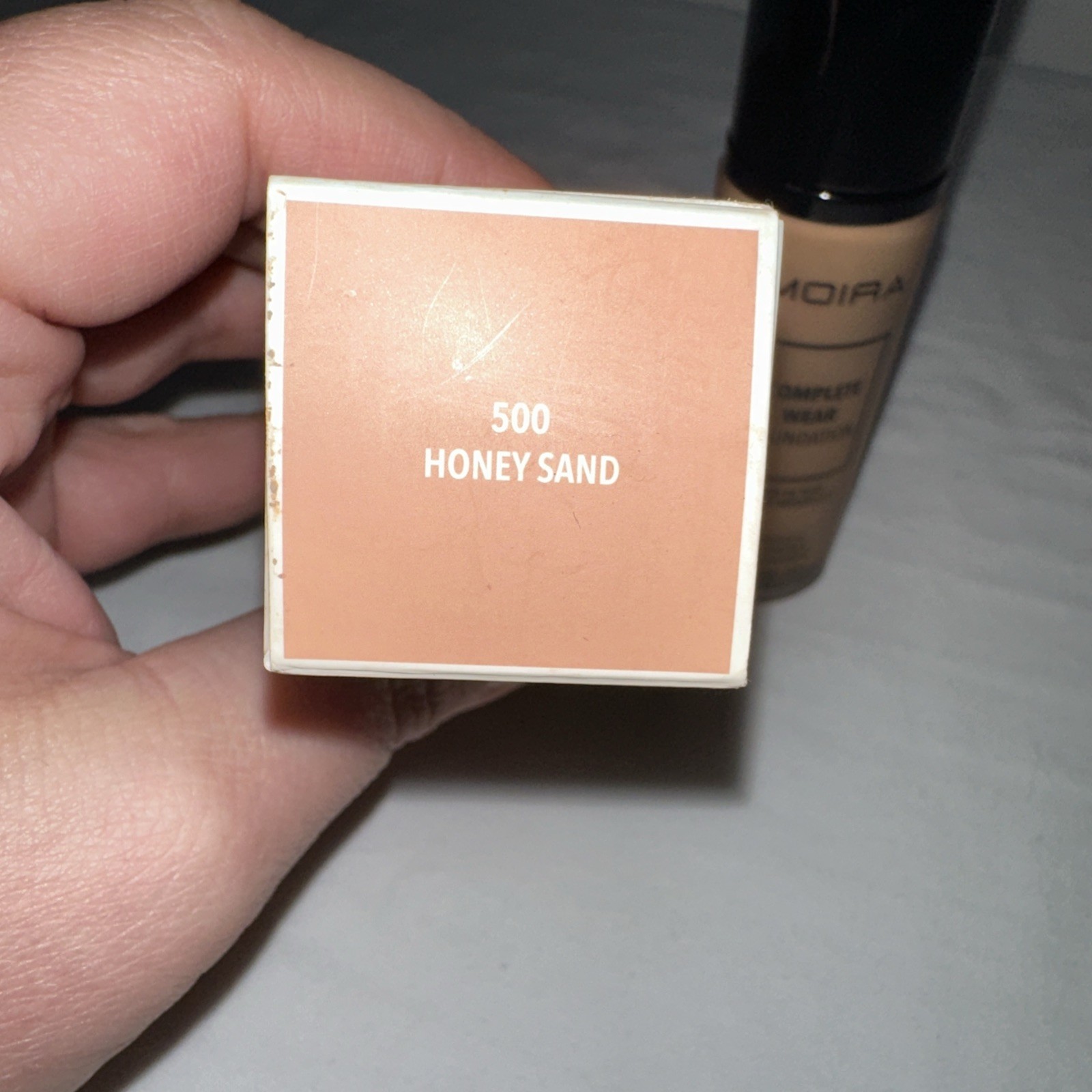 Moira Beauty Complete Coverage Foundation Shade 500 Honey Sand 30 Fluid Ounces