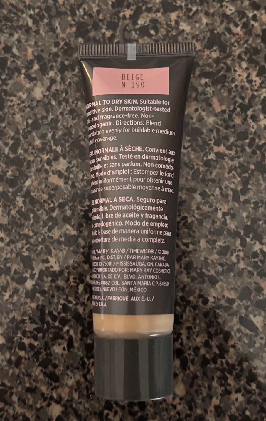 Mary Kay Timewise Luminuos 3D Foundation Normal to dry skin Beige N 190 RARE
