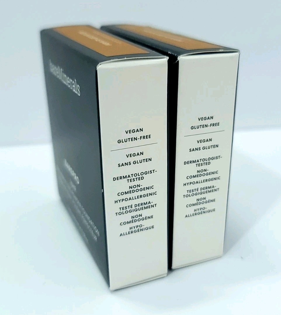 2x – bareMinerals Barepro Powder Foundation Skin-Perfecting Medium Deep 45 Warm