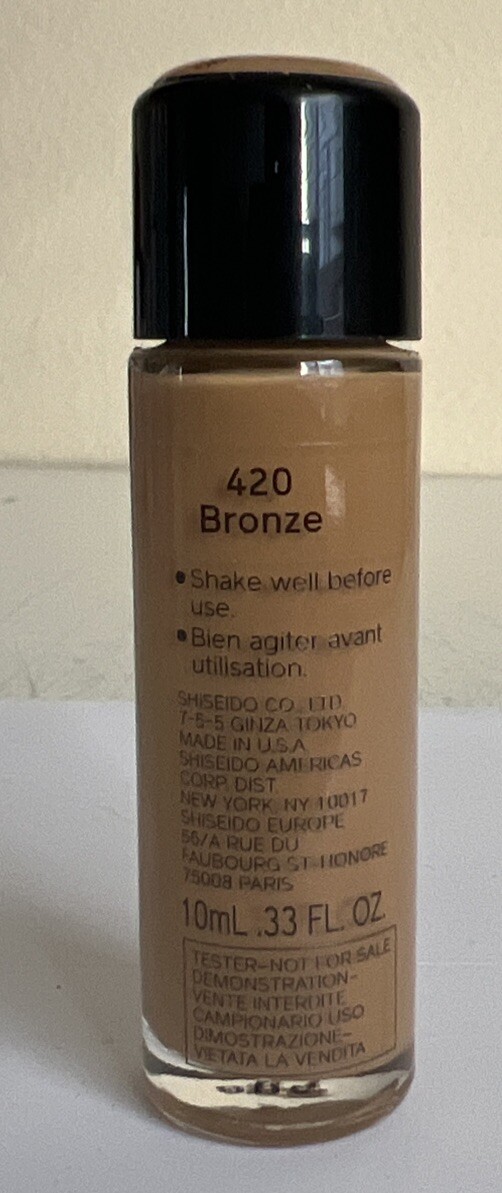 Shiseido Synchro Skin Self-Refreshing Foundation #420 BRONZE – 10 mL/.33 Oz NWOB