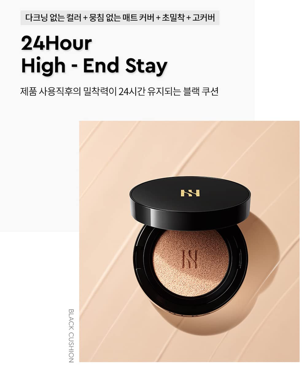 [] Black Cushion 15G+15G(Refill) #21N1 Vanilla