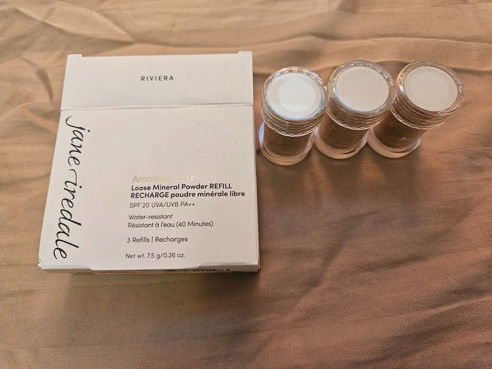 Jane Iredale Amazing Base Loose Mineral Powder Riviera 0.37 oz NEW