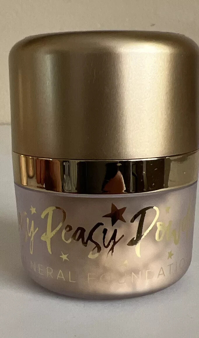 2pcs Belle Beauty EASY PEASY Mineral Powder Foundation Fair 0.16oz+0.32oz