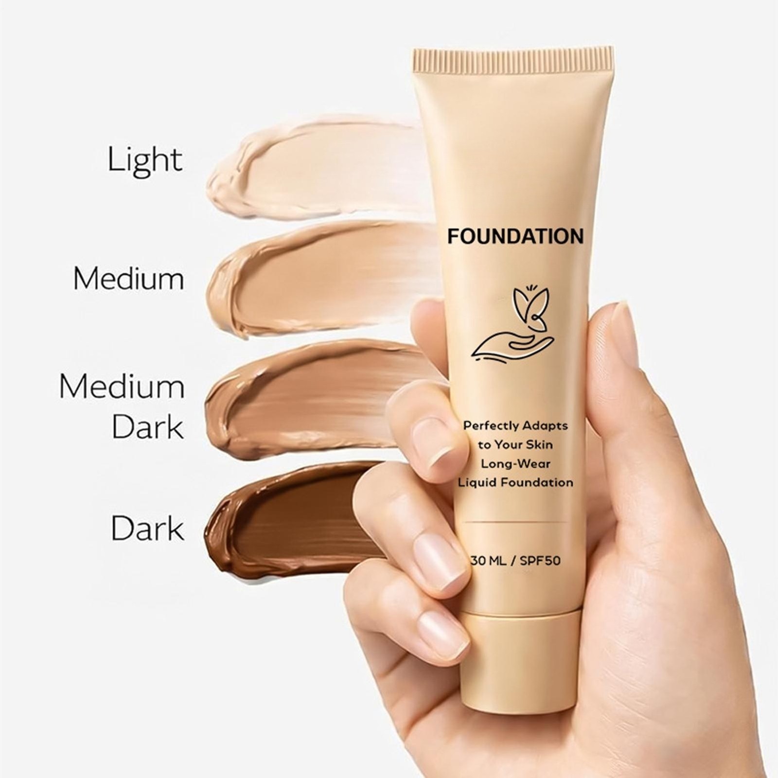Luxe Foundation Colour Changing SPF 50, Luxe Foundation For Mature Skin