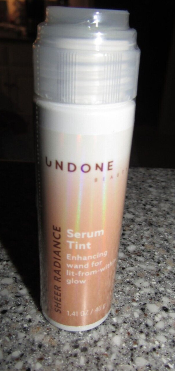 Undone Beauty Sheer Radiance Serum Tint In Deep Bronze 9030 NEW SEALED