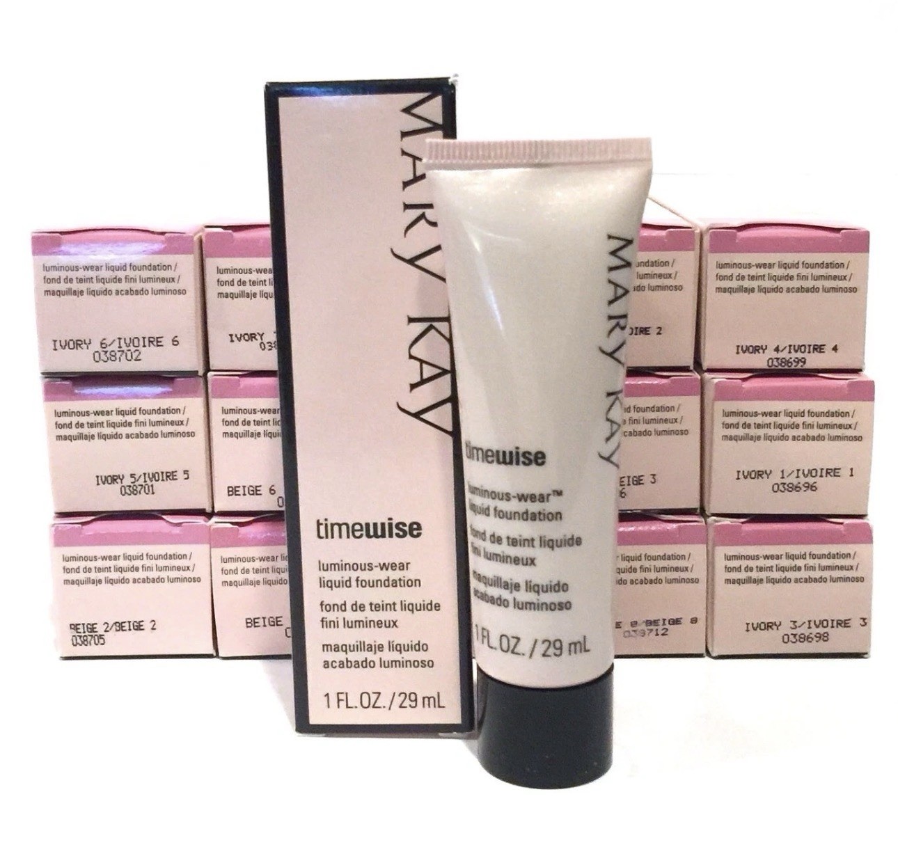 MARY KAY TIMEWISE LUMINOUS WEAR LIQUID FOUNDATION~YOU CHOOSE SHADE~DISCONTINUED!