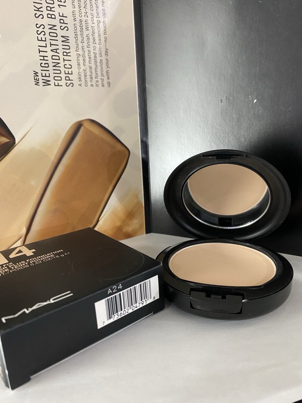 MAC Studio Fix Powder Plus Foundation, 0.52 OZ / 15 g, NWB, Original Formula~ N4
