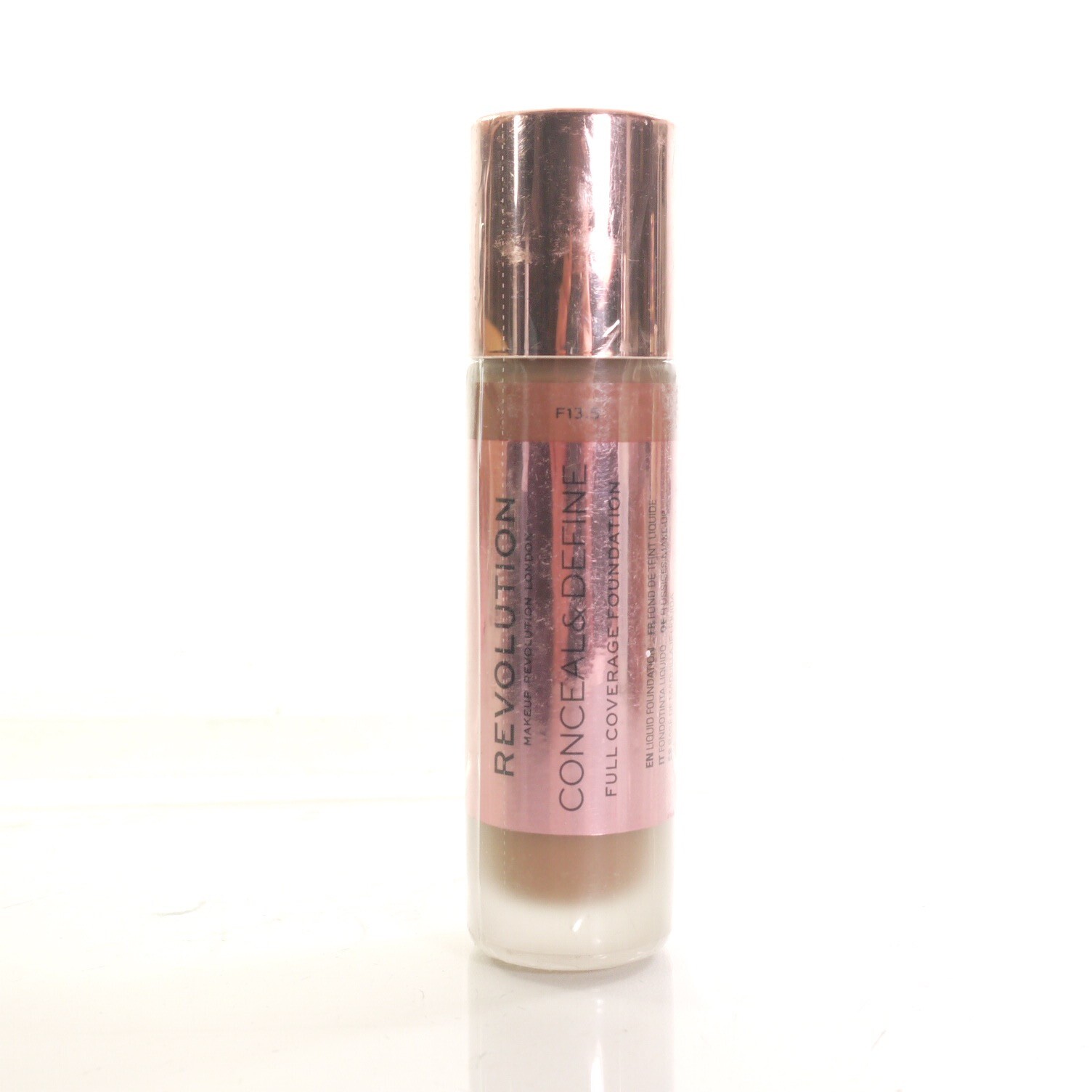 REVOLUTION CONCEAL & DEFINE FULL COVERAGE FOUNDATION F13.5(.8 OZ.)sealed