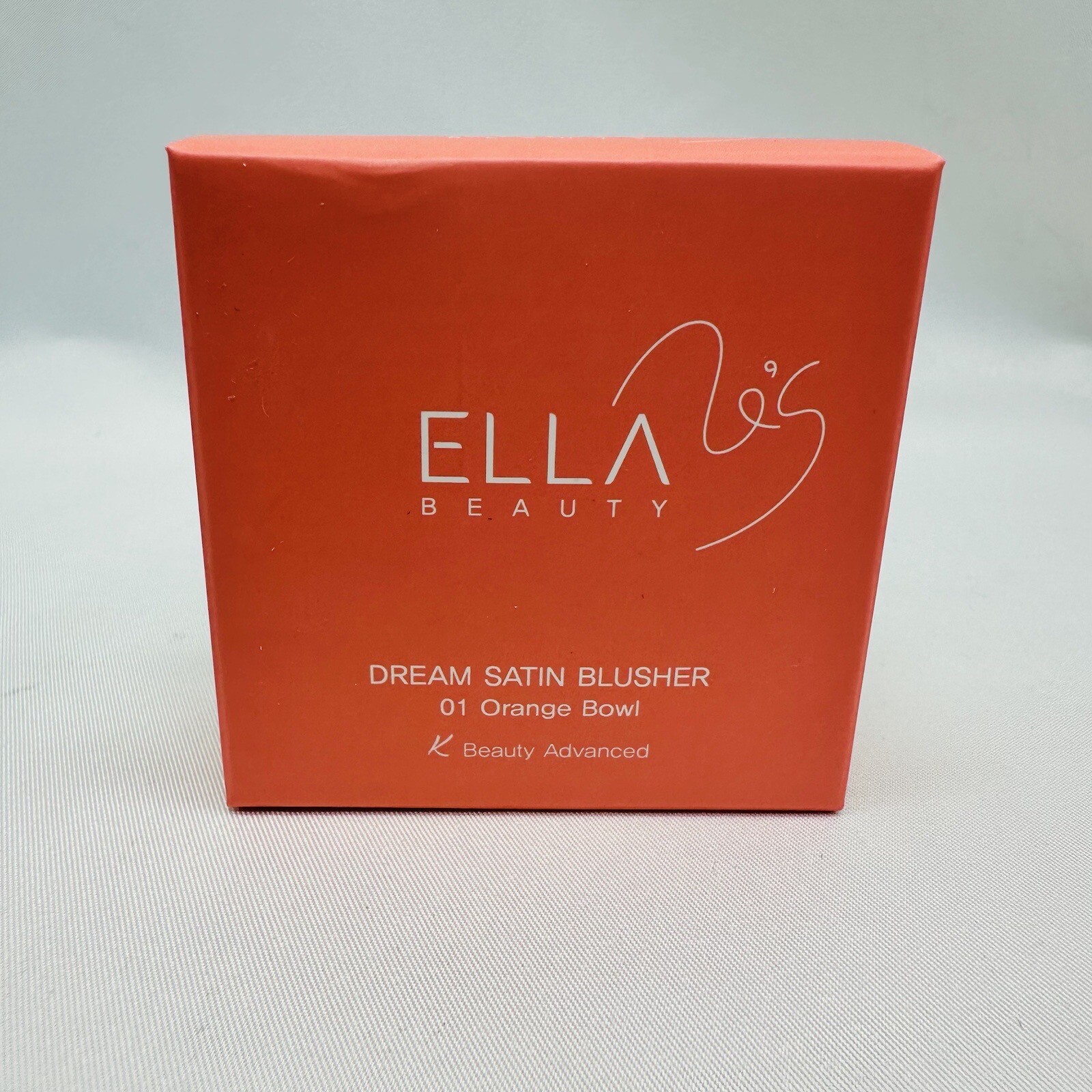Ella Beauty DREAM Satin Blusher, 01 Orange Bowl, 0.21 oz,