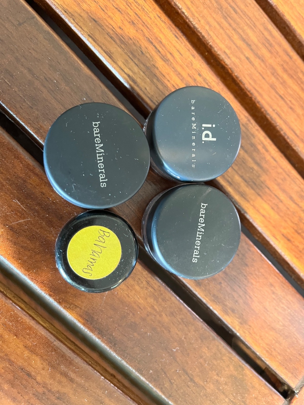 Bare minerals SPF foundation loose powder medium beige, 2 Loose powder eyeliner