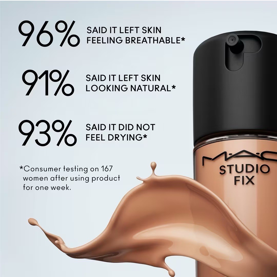 2 pcks Mac NW11 Studio Fix Fluid SPF15 24HR Matte Foundation with Oil Control