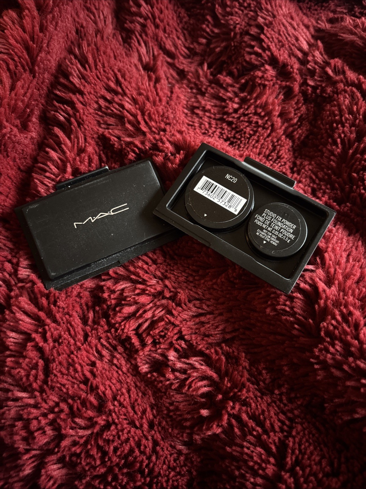 Two New MAC Studio Fix Powder NC 20 Travel Size 0.02 Oz