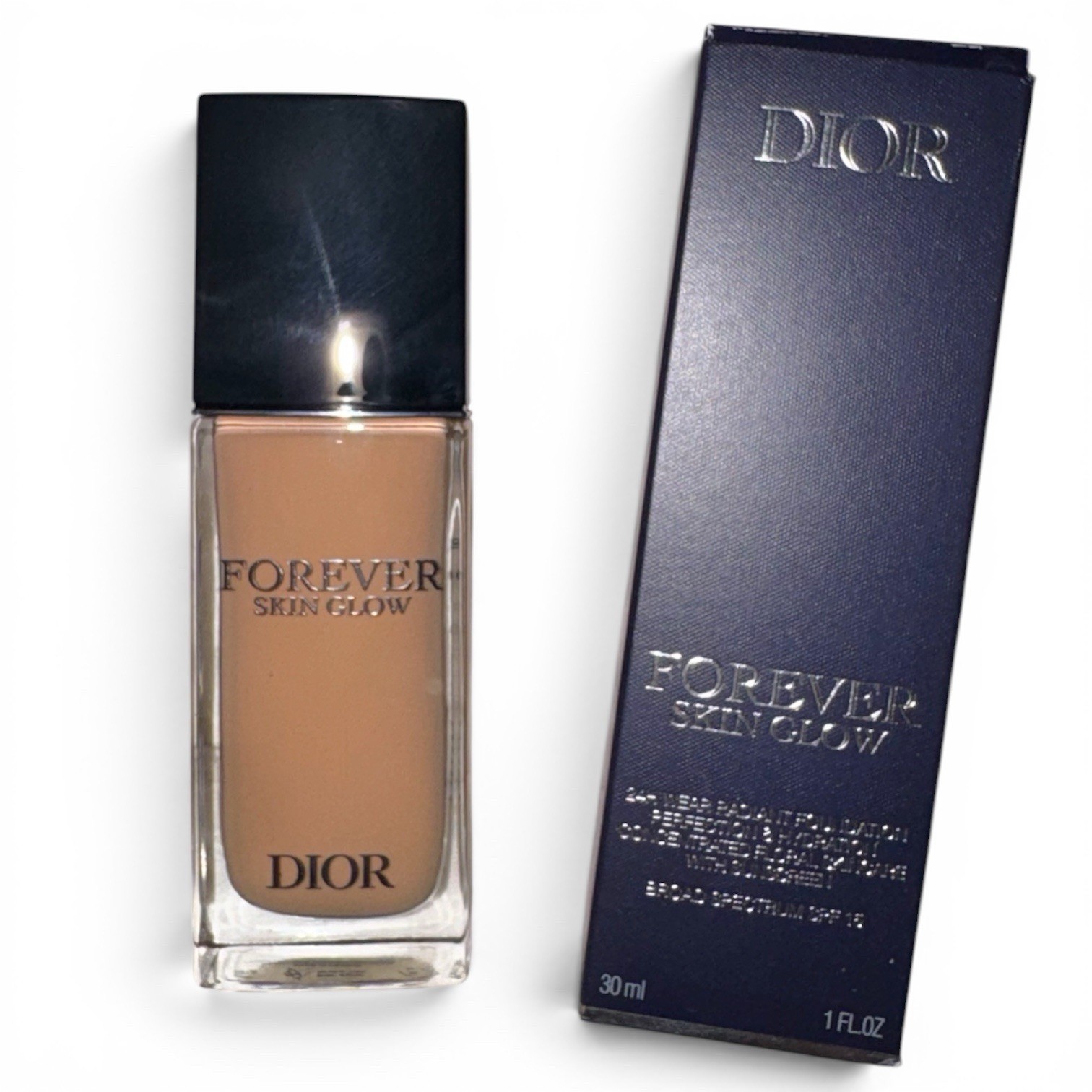 Dior ~ Forever Skin Glow ~ 24hr Wear Radiant Foundation ~ 3.5N – 1oz