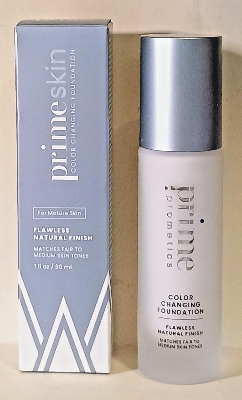 Prime Prometics Color Changing Foundation for Mature Women Fair/Medium Skin