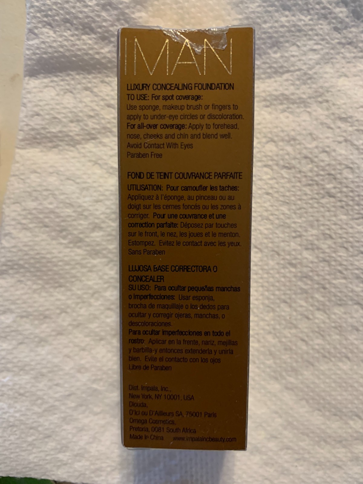 IMAN Luxury Concealing Foundation
