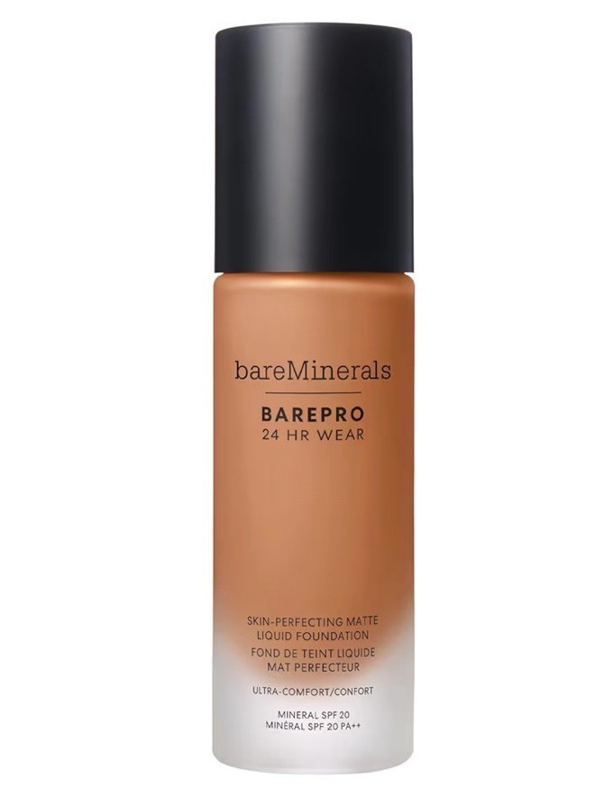bareMinerals BAREPRO 24HR Matte Liquid Foundation SPF 20 Medium Deep 40