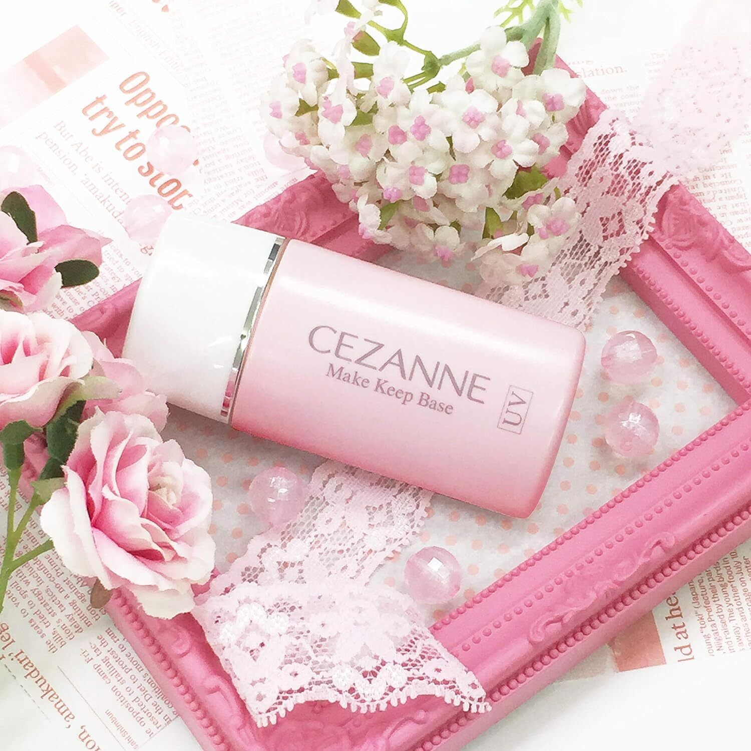 Cezanne Anti-Sebum Shine Makeup Basic 1.0oz/30ml With 2 Colors