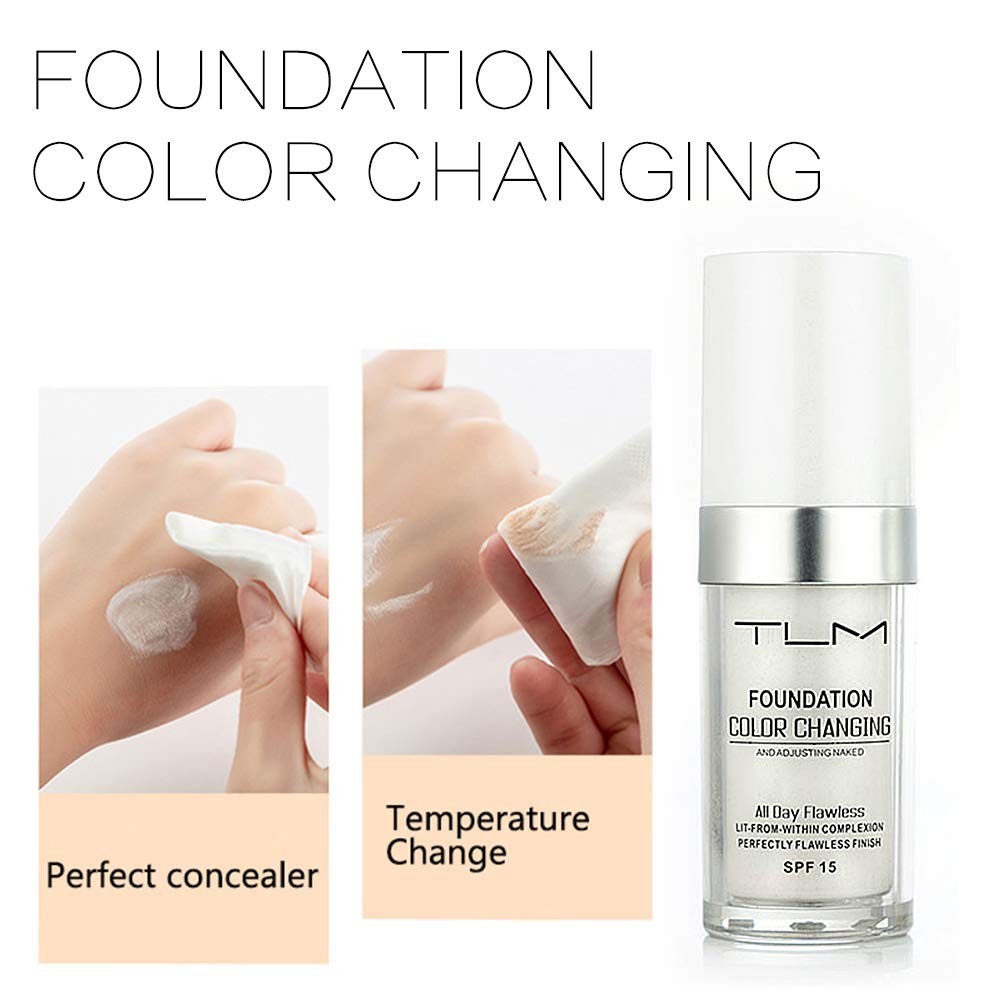 Flawless 2PCS Colour Changing Foundation – Adapting Formula & SPF 15 Protection