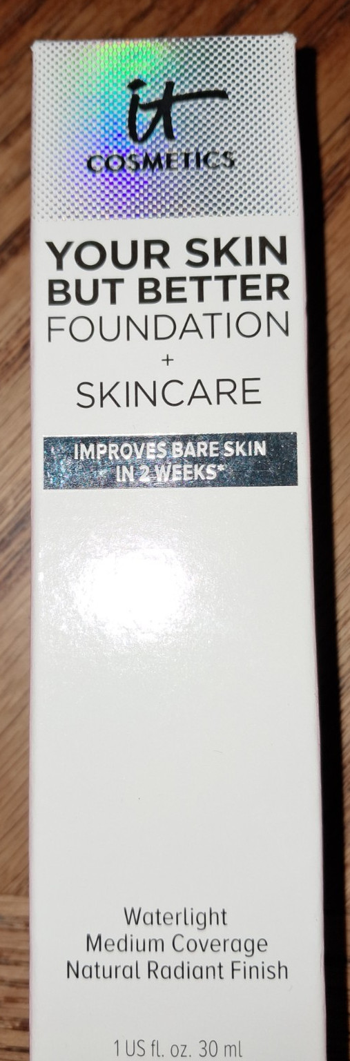 It Cosmetics Your Skin But Better Foundation & Skin Care Improves Bare Skin 2 Wk