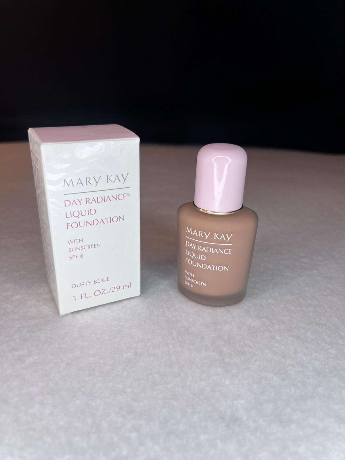 Mary Kay Day Radiance Liquid Foundation Dusty Beige #6329 SPF 8 1 oz NOS