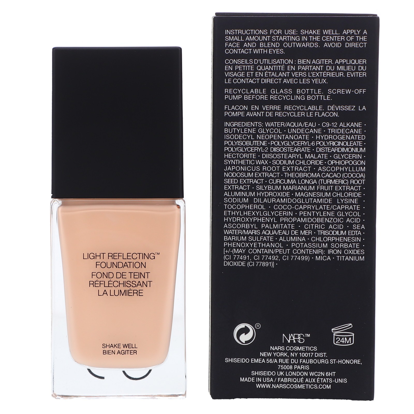 Nars Light Reflecting Foundation Mont Blanc 1 oz