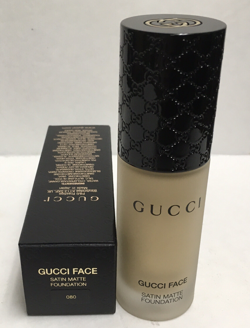 Gucci Face Satin Matte Liquid Foundation 1 fl oz made in JAPAN NIB choose Color