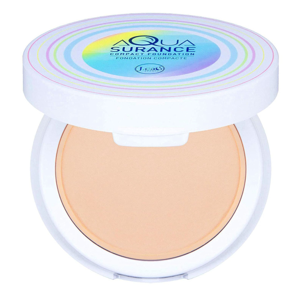 J.Cat Beauty Aquasurance Compact Foundation – 0.31 Oz (9 G)