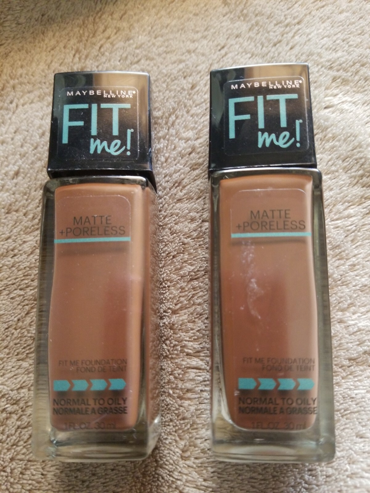 Maybelline Fit Me! Matte+Poreless # 375 Java Liquid Foundation (2)