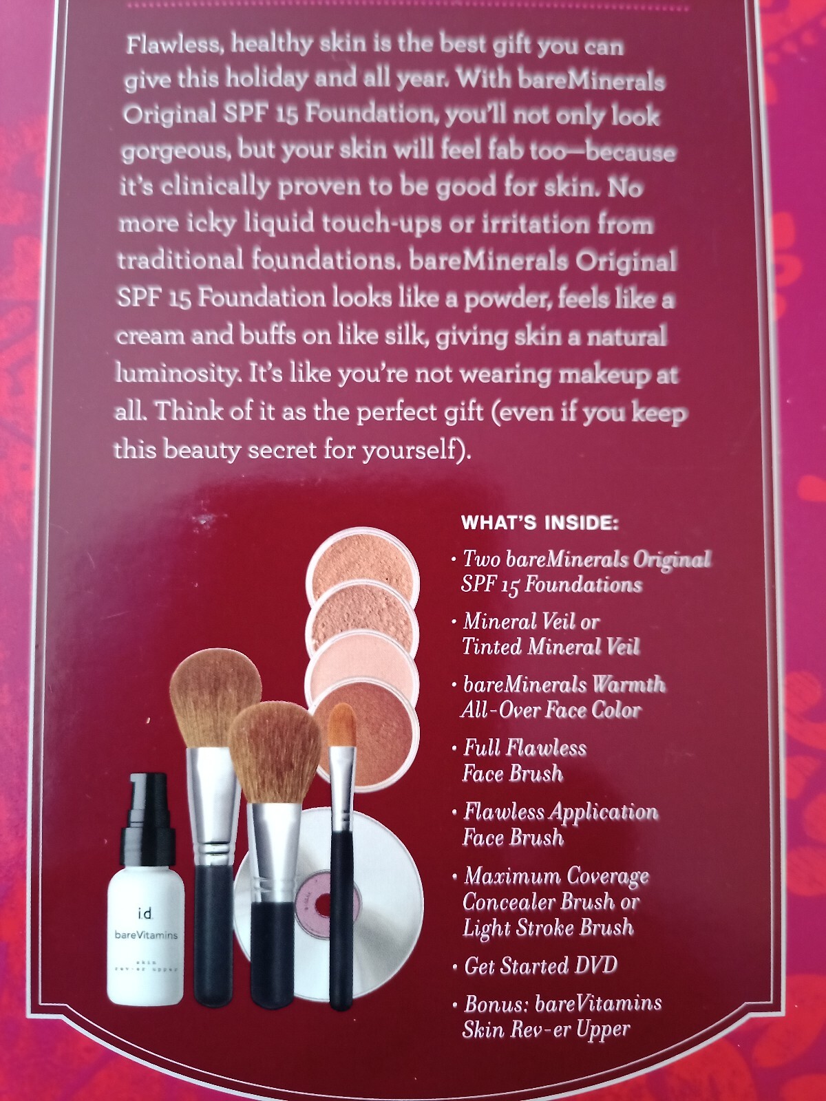 Sephora Foundation Primer, BareMinerals 100% PURE BM. LIGHT 8-piece New In Box