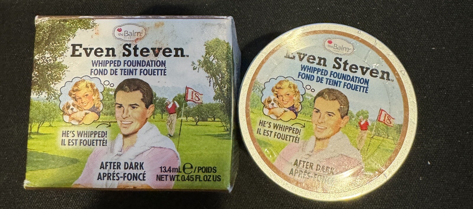 THE BALM EVEN STEVEN WHIPPED FOUNDATION – After Dark 2 Pcs