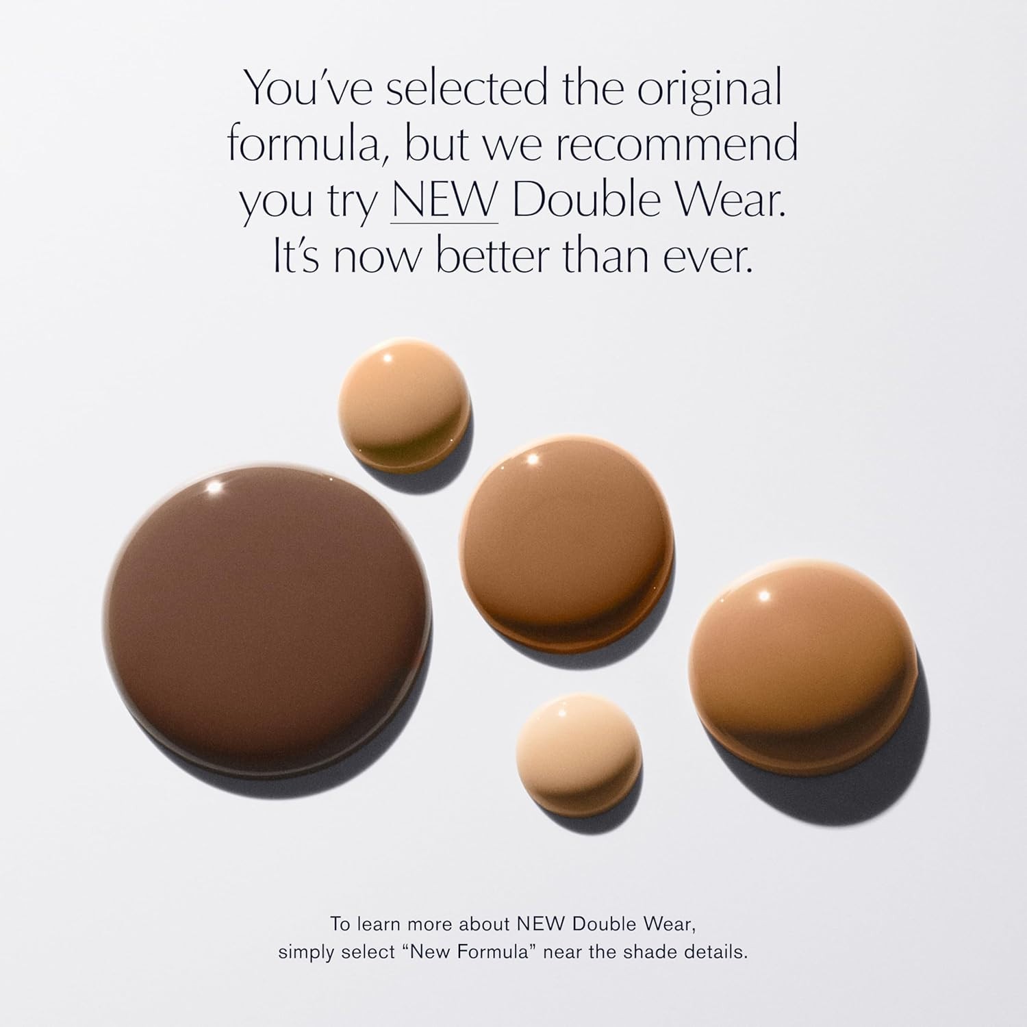 Buildable Coverage Foundation – Estée Lauder Double Wear in Medium Shade