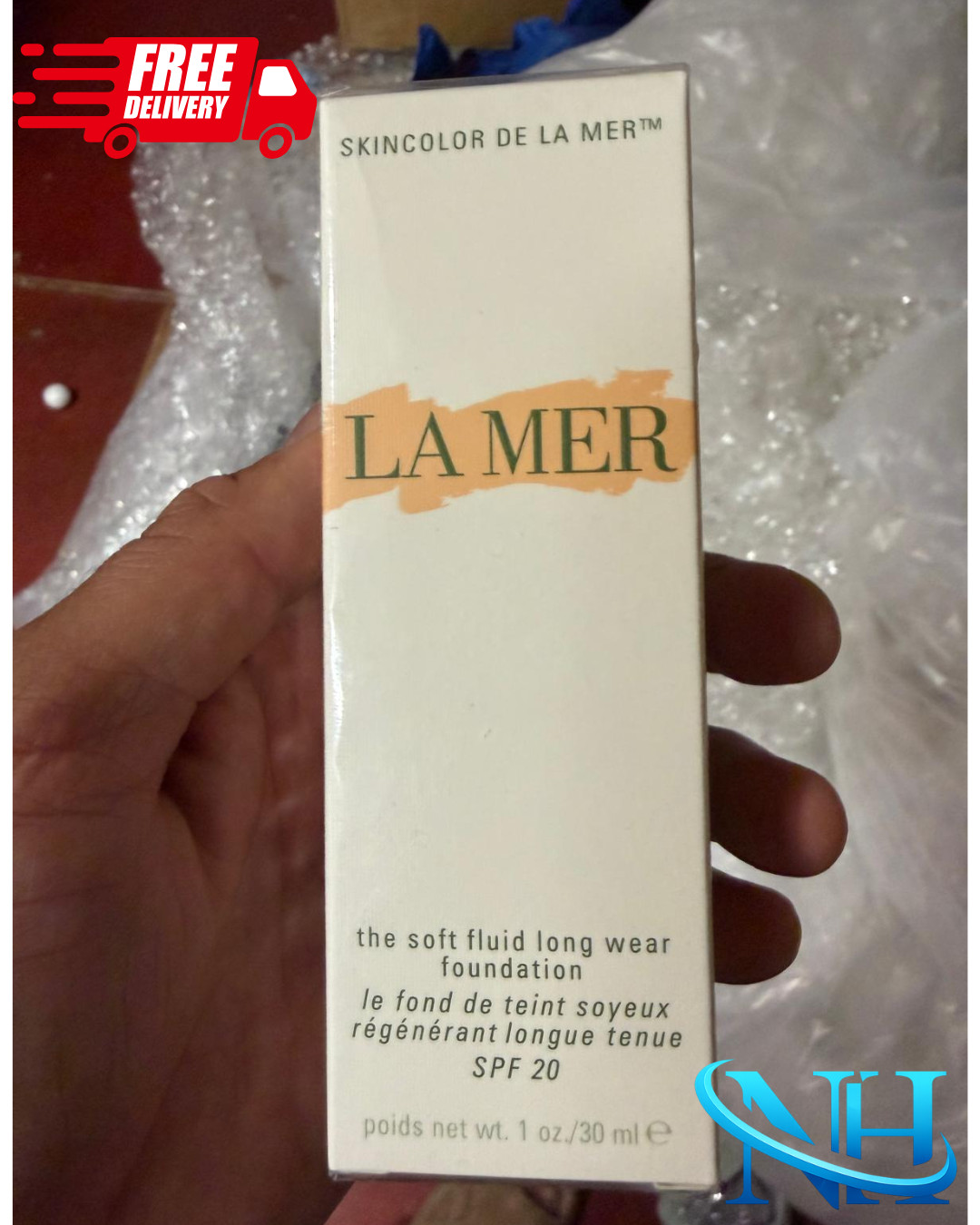 La Mer The Soft Fluid Long Wear Foundation SPF 20 – 1 oz / 30 ml New