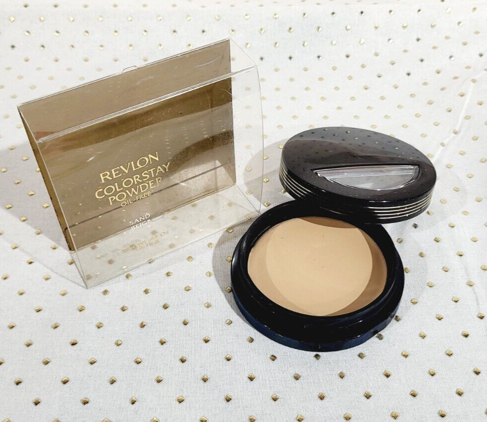 Revlon Colorstay Powder Oil Free Lightweight Fragrance Free Makeup~ SAND BEIGE ~