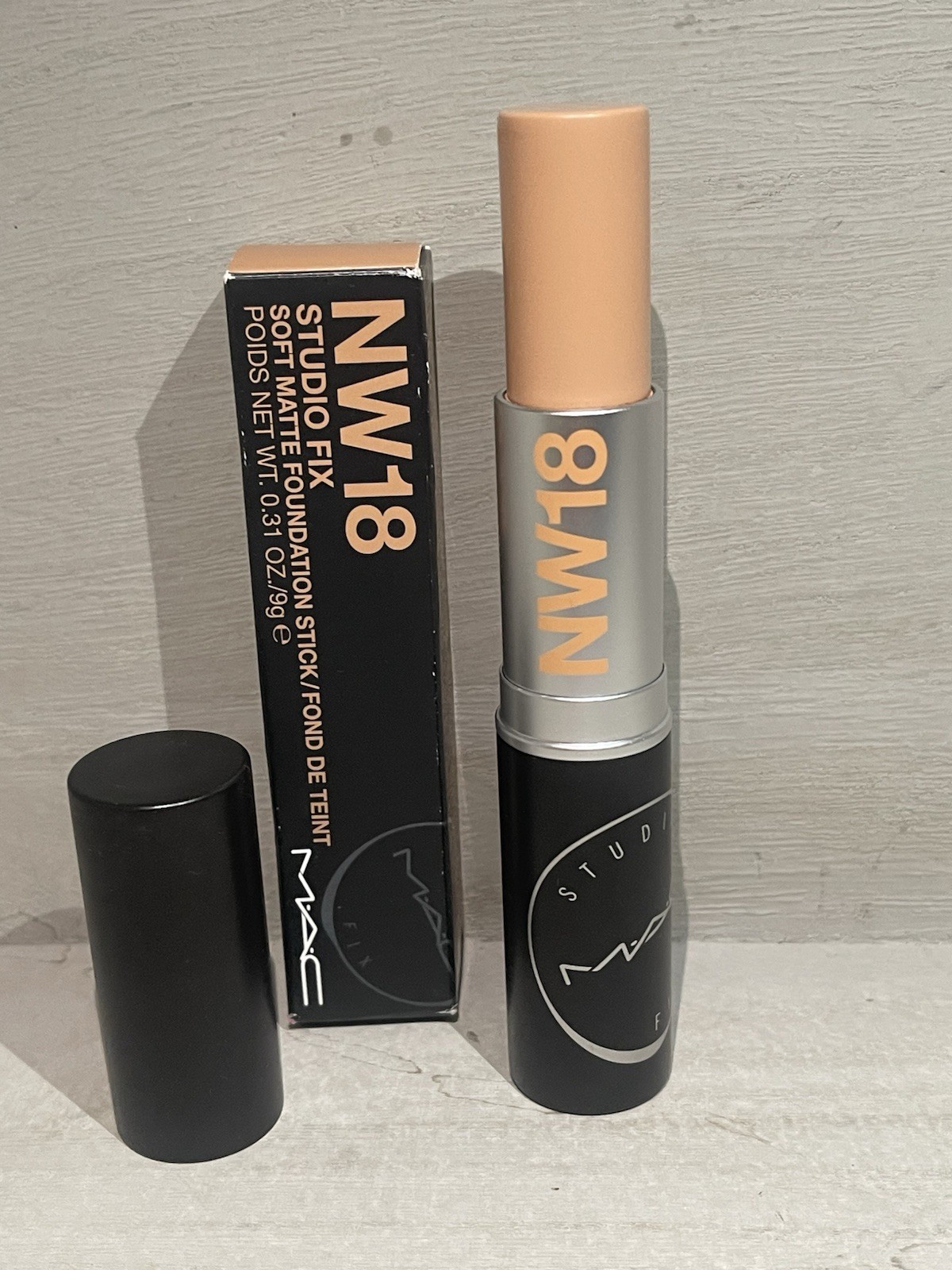 MAC Studio Fix Soft Matte Foundation Stick Shade NW18 Full Size .31oz / 9g