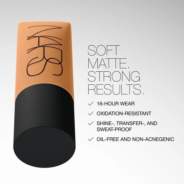 Nars Soft Matte Complete Foundation Medium to Full Coverage Light 0 Siberia NEW
