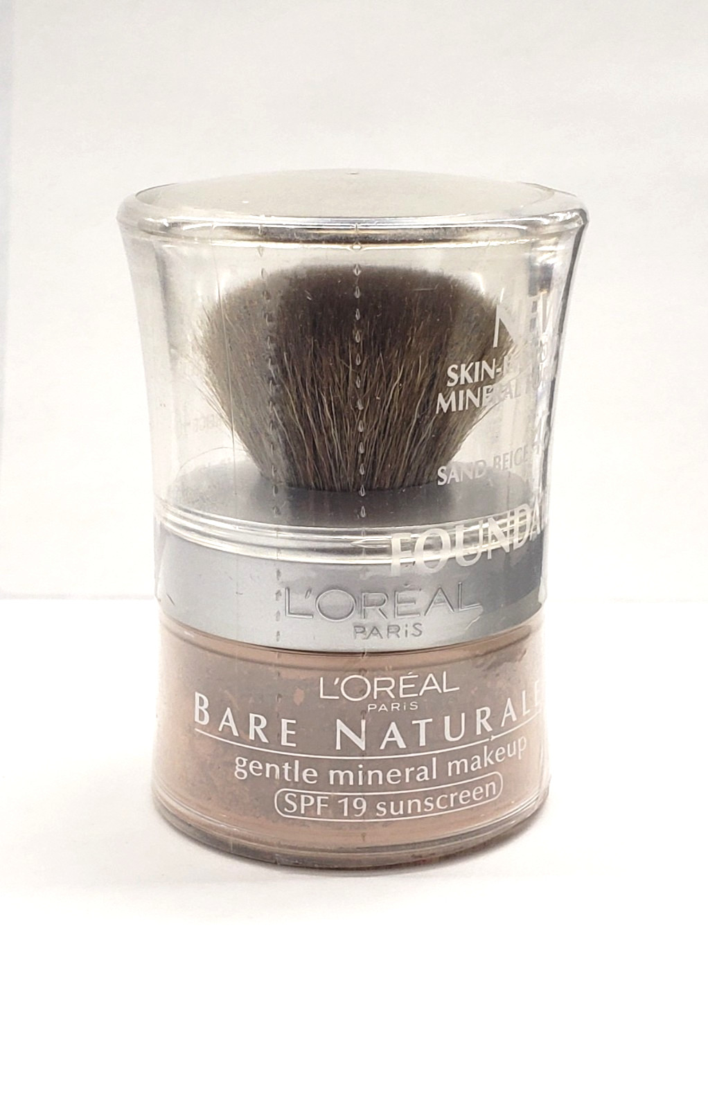 L’Oréal BARE NATURAL Powder Foundation Makeup All Skin SPF 19- 467 SAND BEIGE
