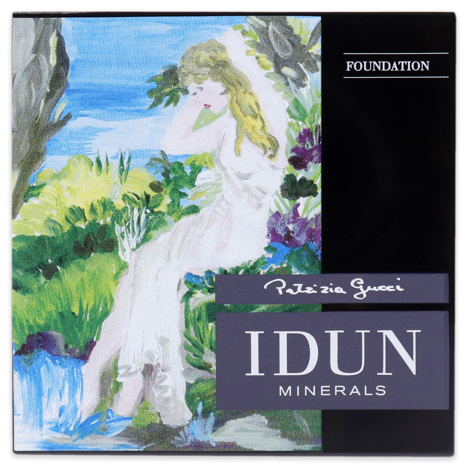 Powder Foundation – 019 Sigrid by Idun Minerals for Women – 0.31 oz Foundation