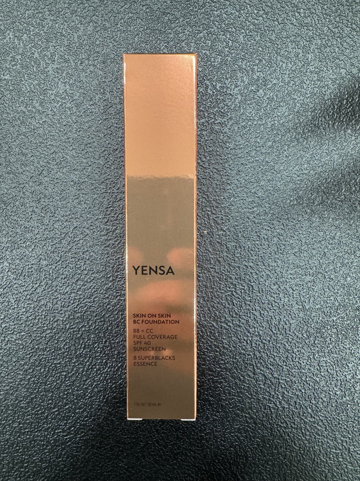 Yensa Beauty Skin on Skin BC Foundation SPF40 TAN WARM 1oz / 32ml Exp 11/2024