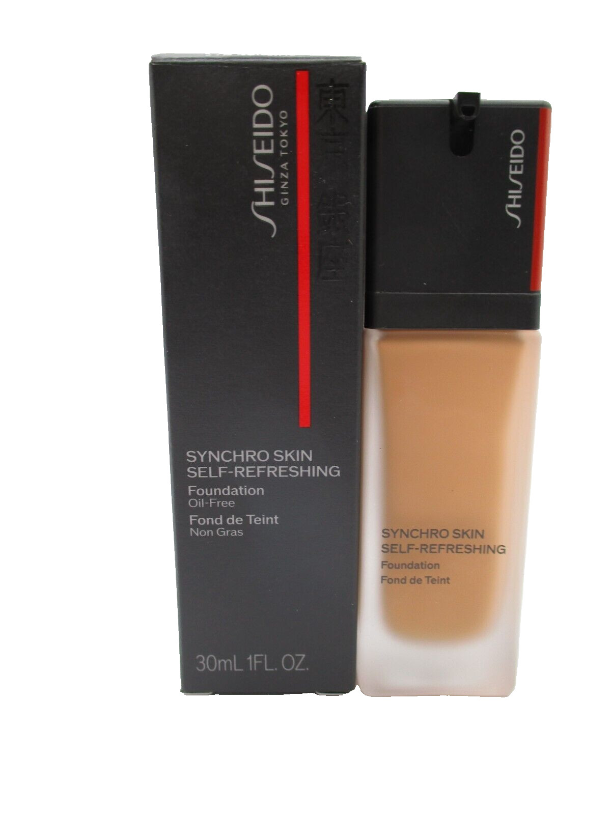 Shiseido Synchro Skin Self Refreshing Foundation Oil Free 410 Sunstone 1 oz
