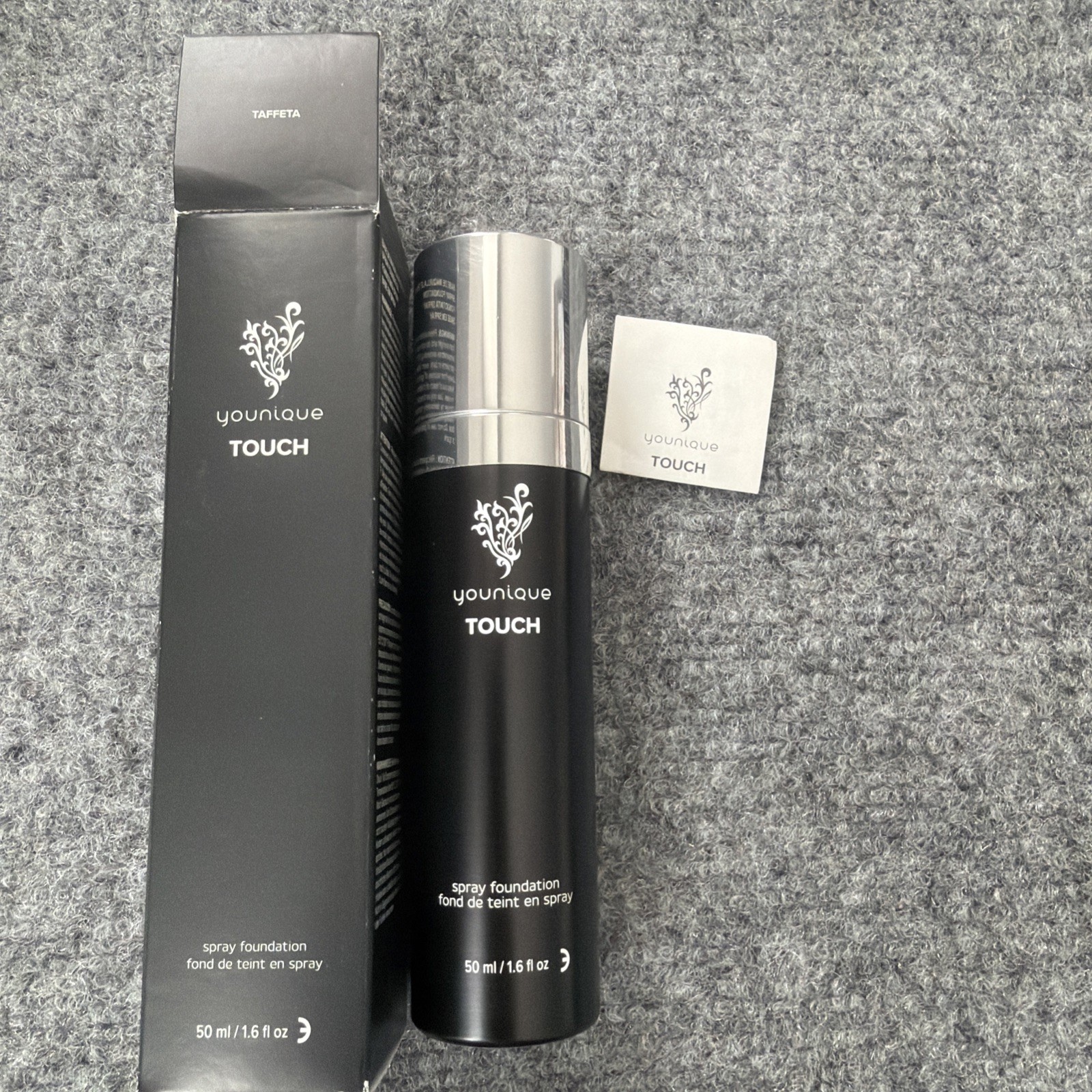 Younique Touch Spray Foundation TAFFETA DISCONTINUED Full Size 1.6fl Oz 50ml NIB