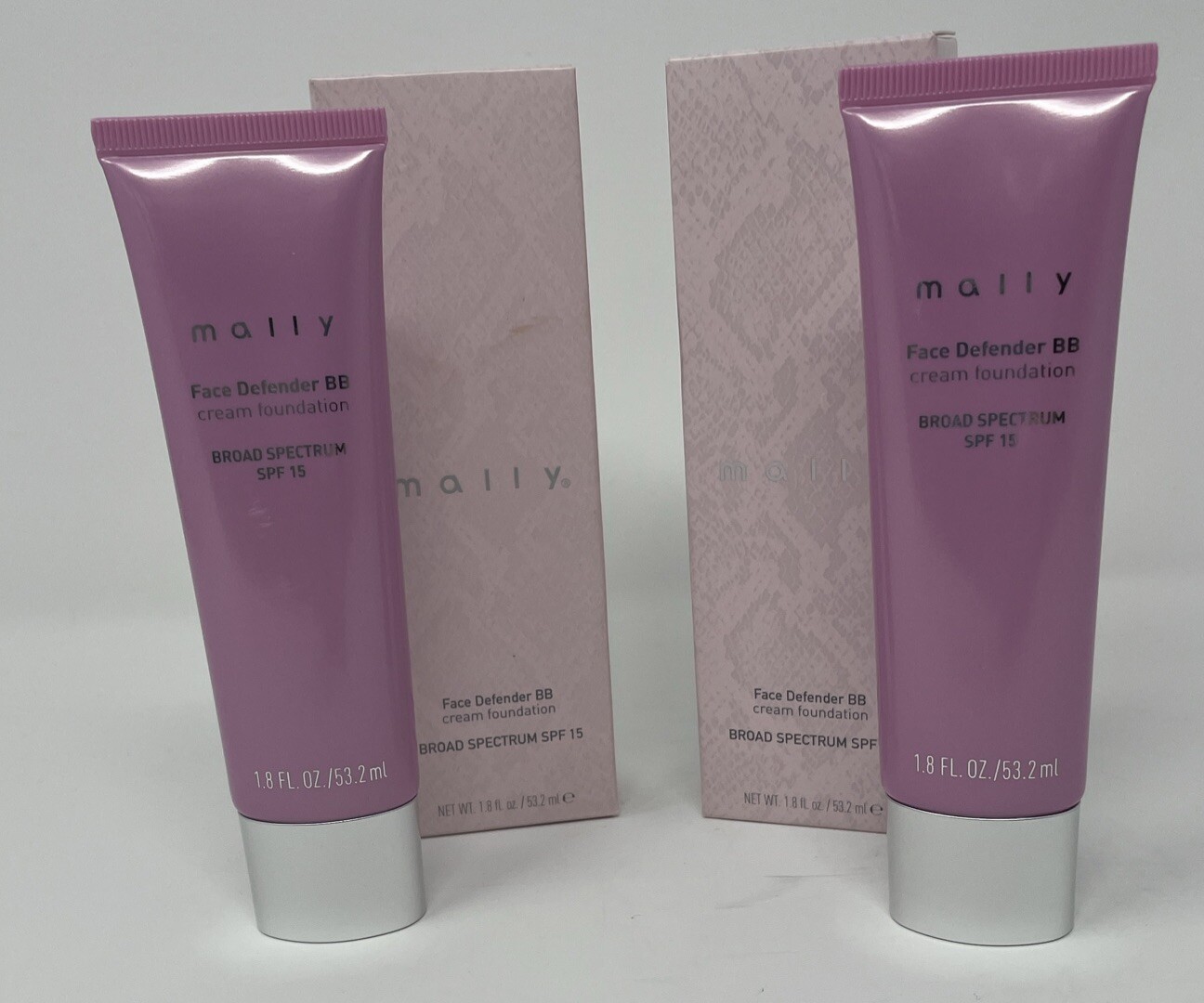 Mally Face Defender BB Cream Foundation Broad Spectrum SPF 15 Medium 1.8 fl oz