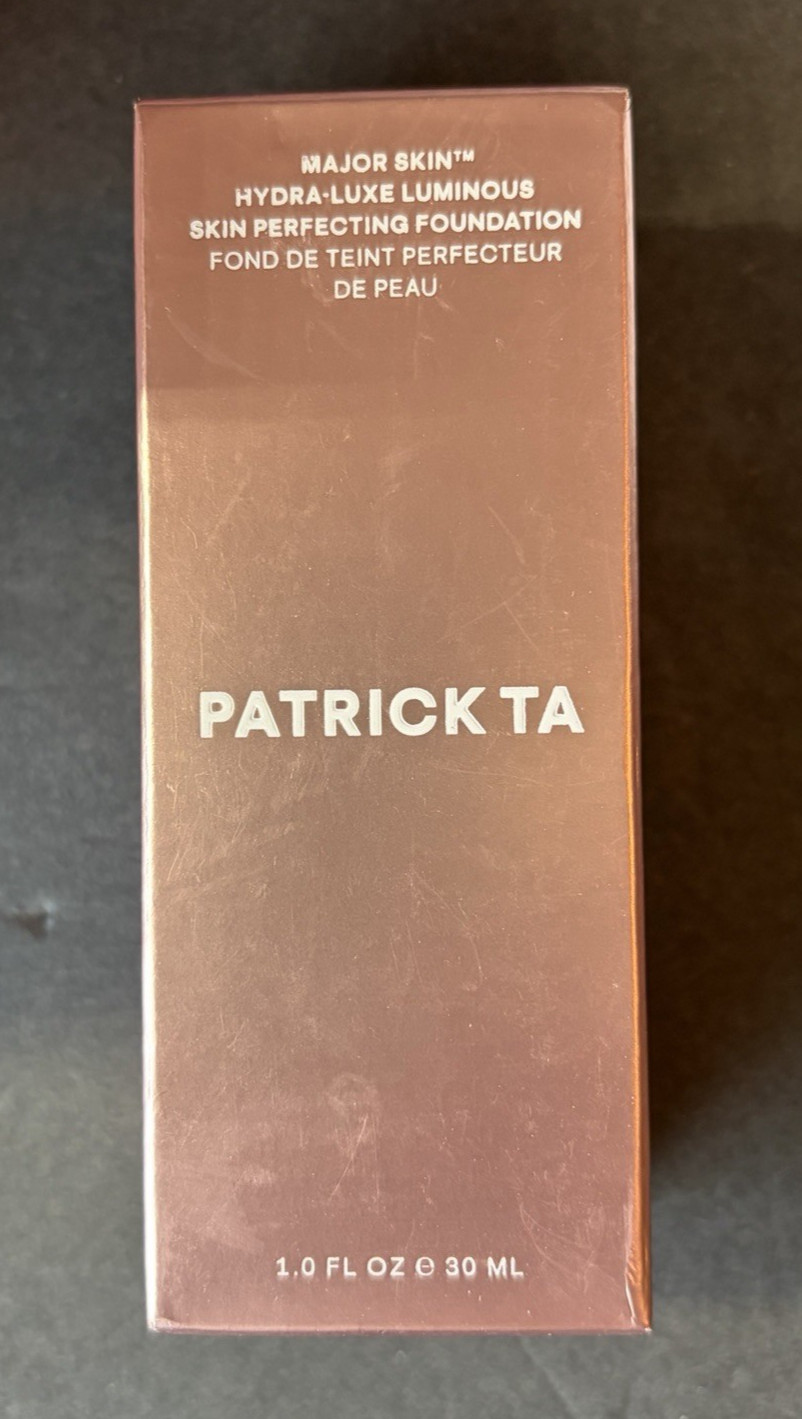 Patrick Ta Major Skin Hydra Luxe Luminous Foundation PICK A SHADE 100% Auth. NIB