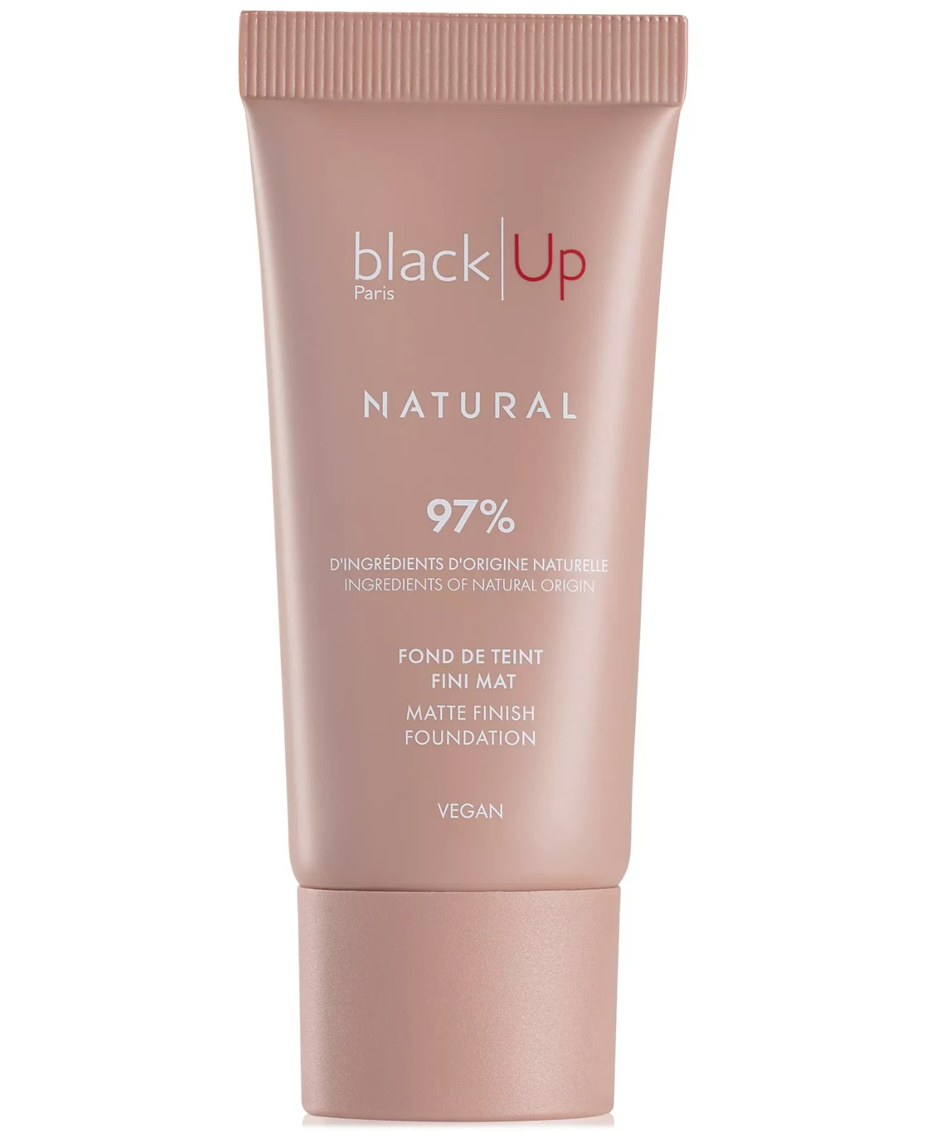 Black Up Natural 97% matte Finish Foundation, color: FNAT 09