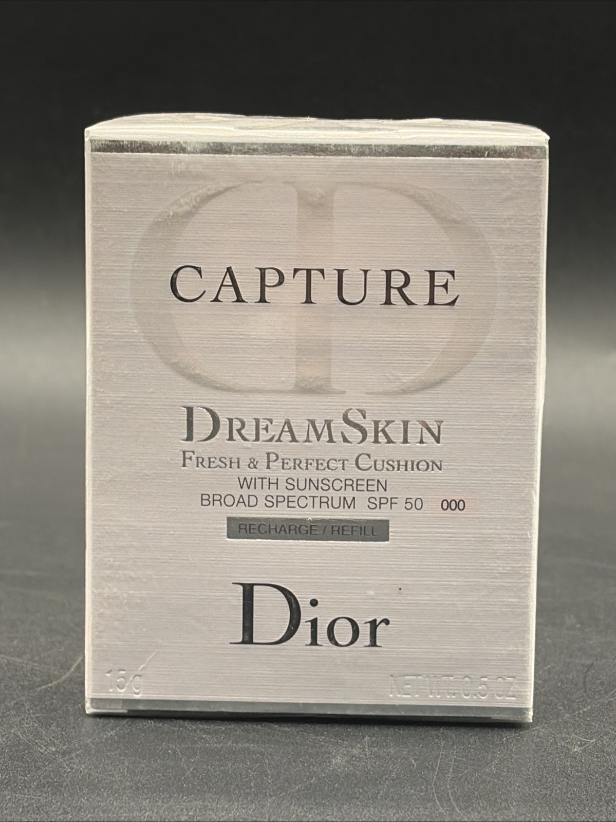 DIOR CAPTURE DREAM SKIN Fresh & Perfect Cushion Refill #000 SPF50 PA+++ 15g
