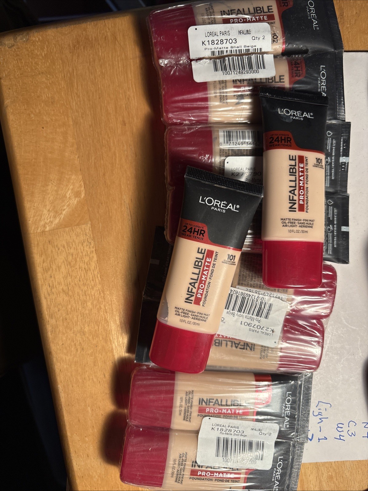 10-L’Oréal Infallible 24Hr Pro Matte Foundation Matte Finish 1fl.oz/30ml
