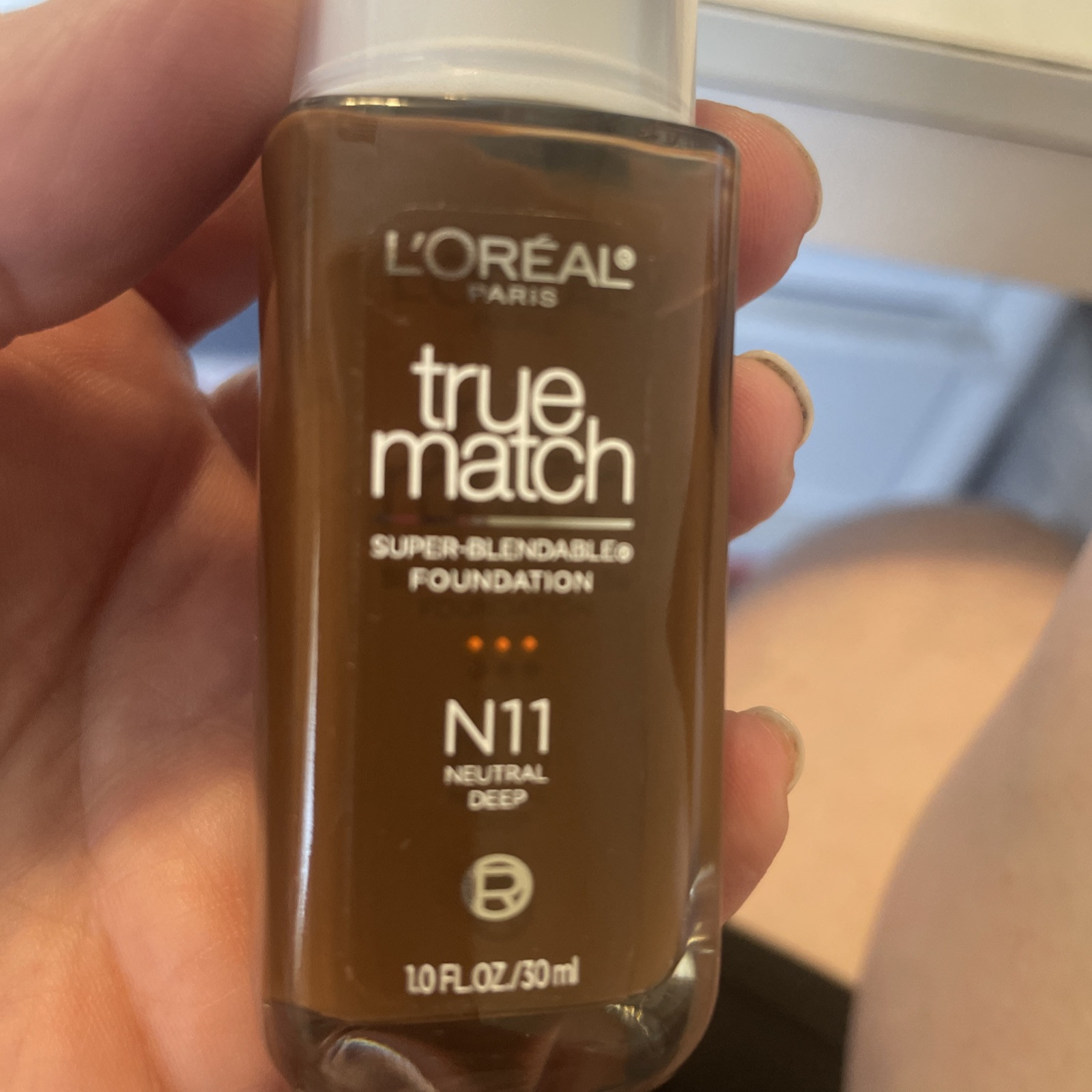 L’Oreal True Match Super-Blendable Foundation N11 Deep Neutral Read