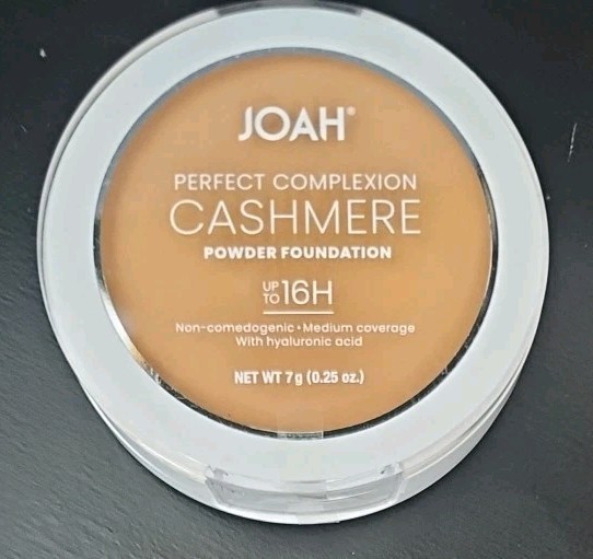 Joah Perfect Complexion Cashmere Powder Foundation Tw050 Tan W/warm Undertones