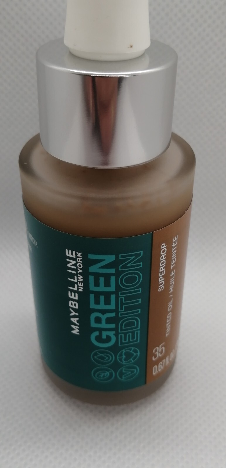 2 Maybelline Green Edition Superdrop Tinted Oil Color 35 Vegan/Clean Formula