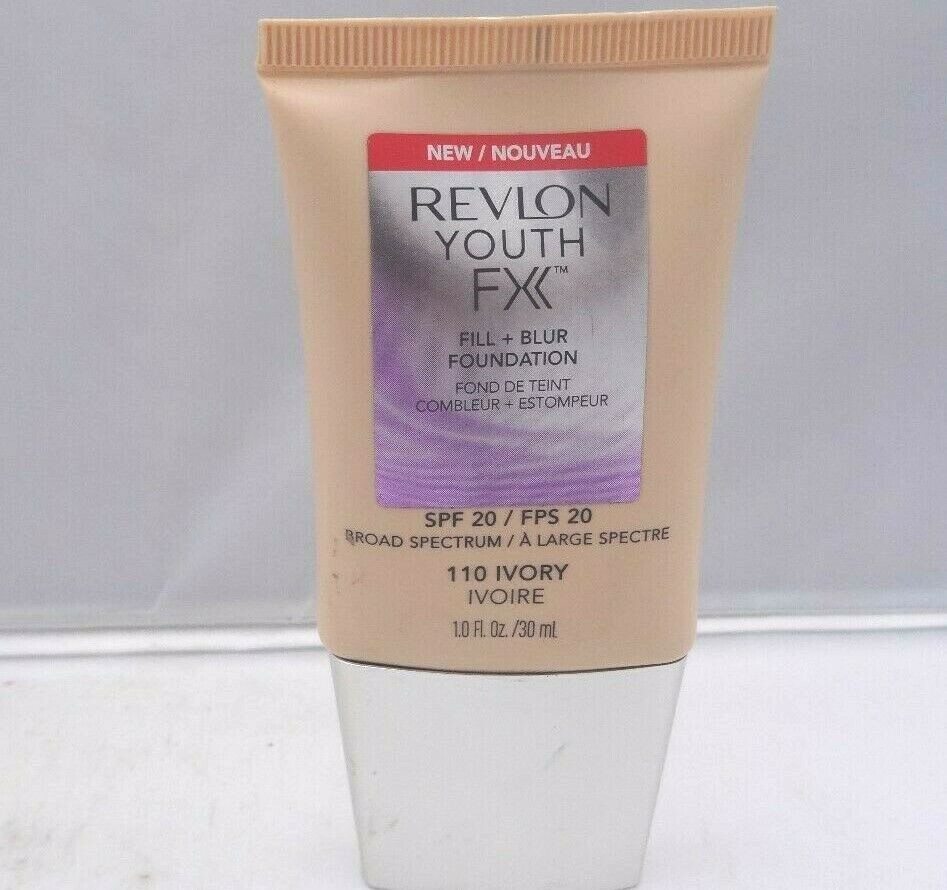 REVLON YOUTH FX FILL + BLUR FOUNDATION SPF 20 #110 IVORY